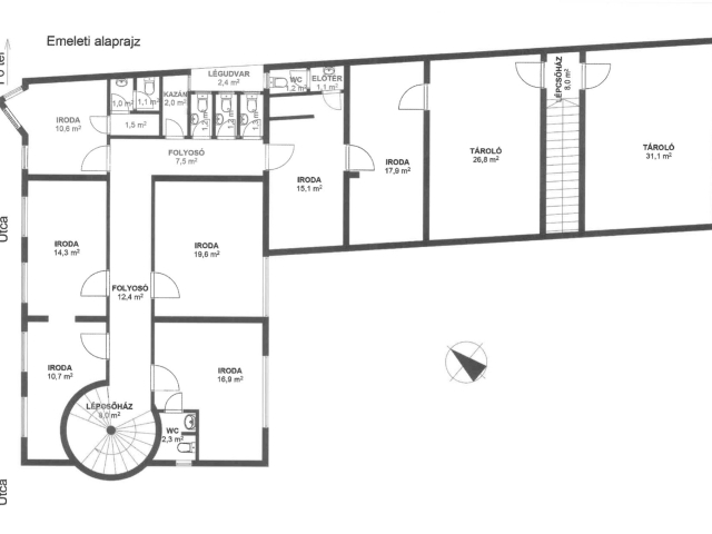 Siófok belvárosában a főtéren 591 nm lakóterű ingatlan eladó