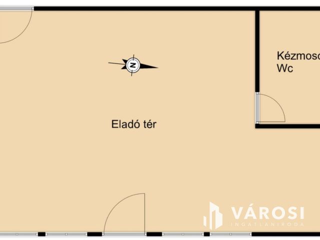 Csörötnek, régi kisbolt, családiházas környezetben eladó.