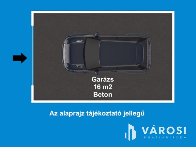 Garázs eladó az Olajos utca környékén