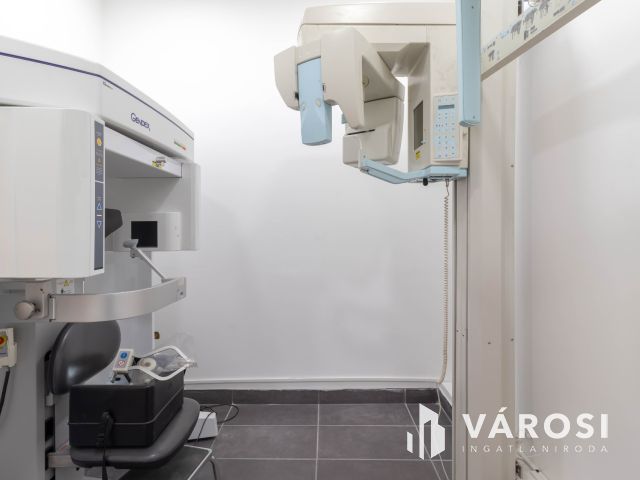 26 m2-es fogászati rendelő felszerelve, berendezve Újbudán