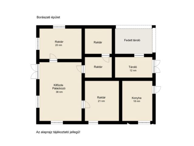 Eladó borászati ingatlan Csongrád közelében