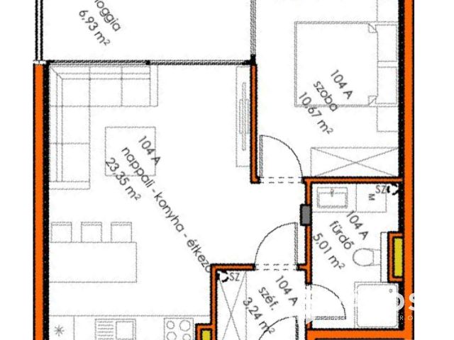 Új építésű belvárosi lakás kiváló lokációban!