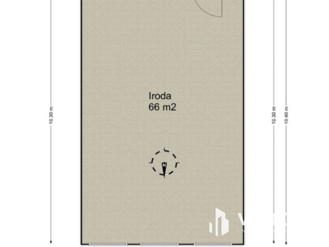 66 m2-es iroda portaszolgálattal a Jászberényi úton!